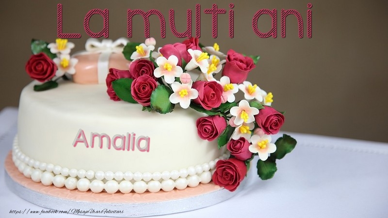 La multi ani La multi ani, Amalia!