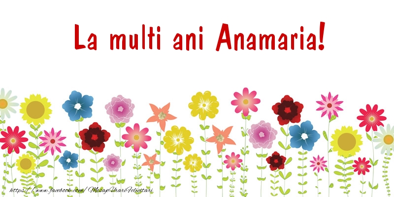 Felicitari de la multi ani - Confetti | La multi ani Anamaria!