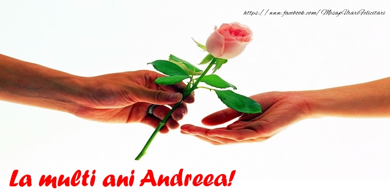  Felicitari de la multi ani - Flori & Trandafiri | La multi ani Andreea!