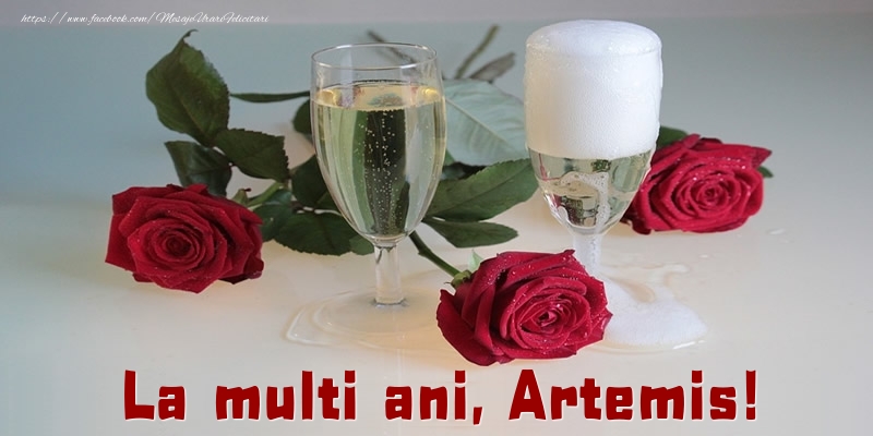 Felicitari de la multi ani - Trandafiri | La multi ani, Artemis!