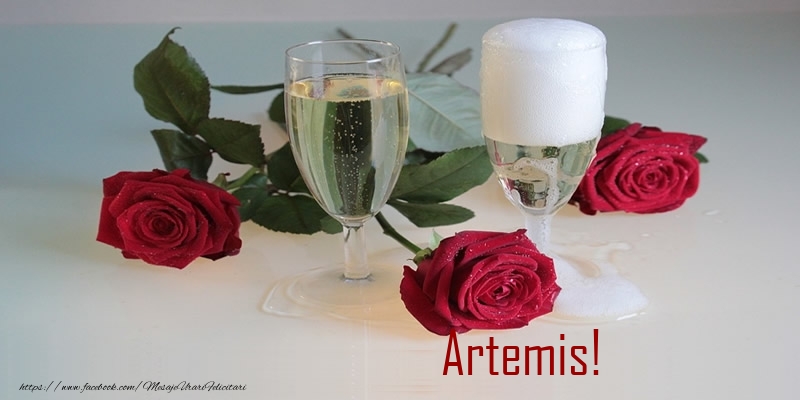 Felicitari de la multi ani - Baloane & Tort | Iti dorim din toata inima si dragostea ca aceasta zi sa fie cea mai frumoasa din viata ta ... La Multi Ani Artemis!