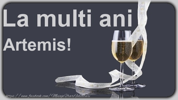Felicitari de la multi ani - Sampanie | La multi ani Artemis!