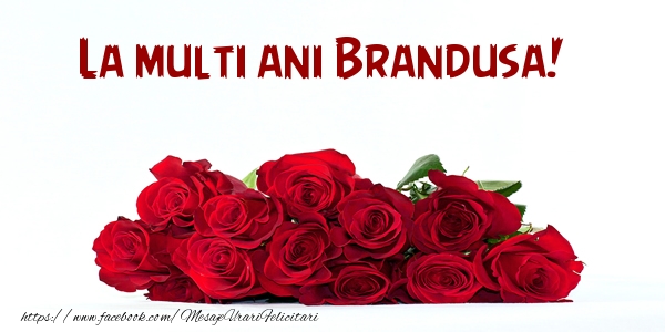  Felicitari de la multi ani - Flori | La multi ani Brandusa!