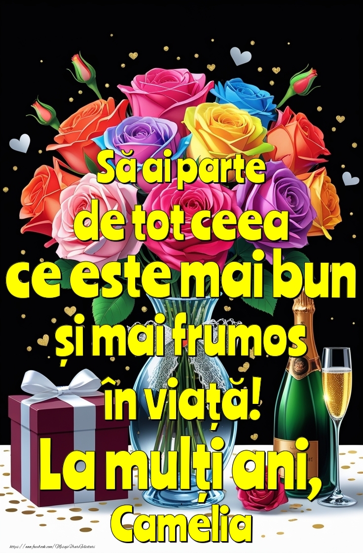  Felicitari de la multi ani - Felicitare personalizata cu nume de ziua ta