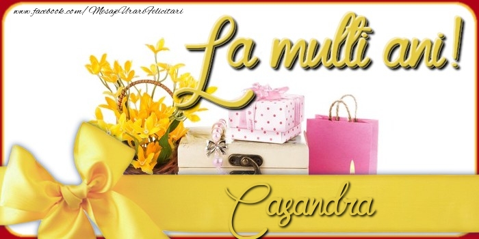 Felicitari de la multi ani - Cadou & Flori | La multi ani, Casandra