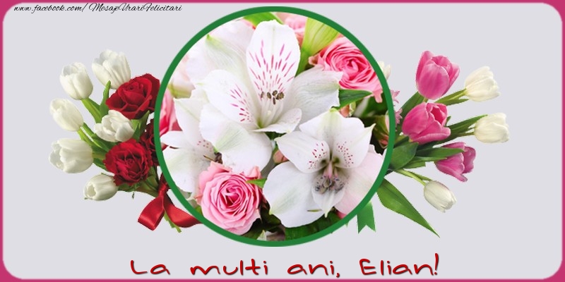  Felicitari de la multi ani - Flori | La multi ani, Elian!