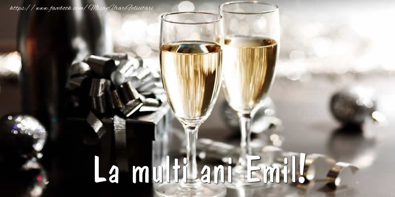  Felicitari de la multi ani - Sampanie | La multi ani Emil!