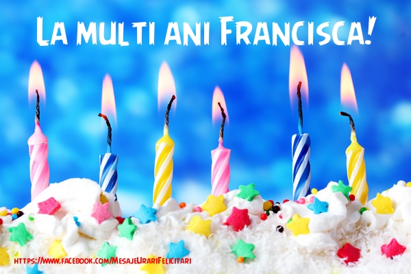  Felicitari de la multi ani - Tort | La multi ani Francisca!
