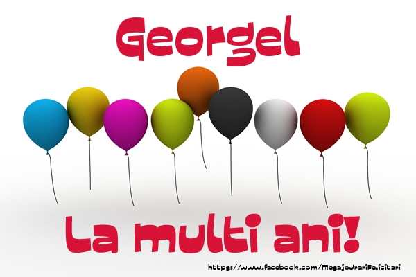  Felicitari de la multi ani - Baloane | Georgel La multi ani!