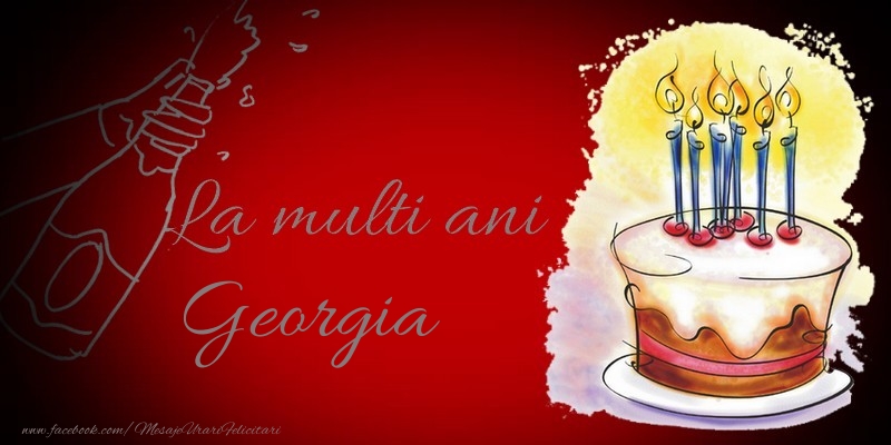 Felicitari de la multi ani - La multi ani, Georgia