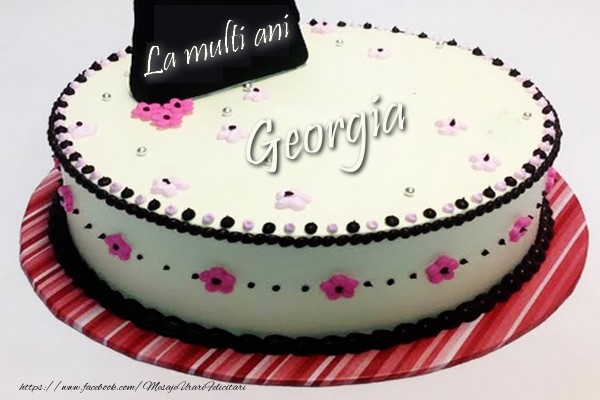  Felicitari de la multi ani - Tort | La multi ani, Georgia