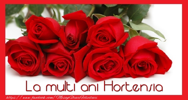  Felicitari de la multi ani - Flori | La multi ani Hortensia