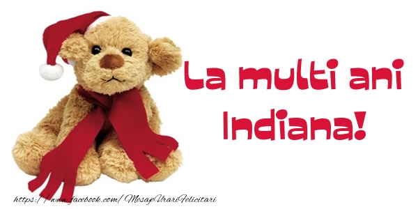 Felicitari de la multi ani - Ursuleti | La multi ani Indiana!