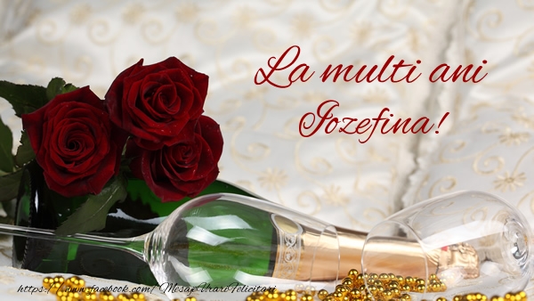 Felicitari de la multi ani - Flori & Sampanie | La multi ani Iozefina!