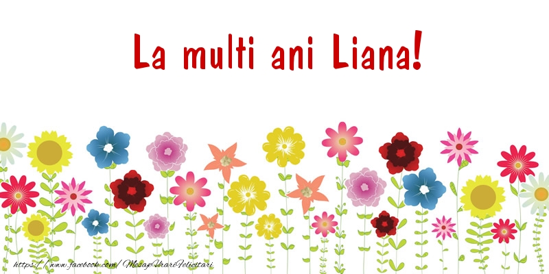 Felicitari de la multi ani - Confetti | La multi ani Liana!