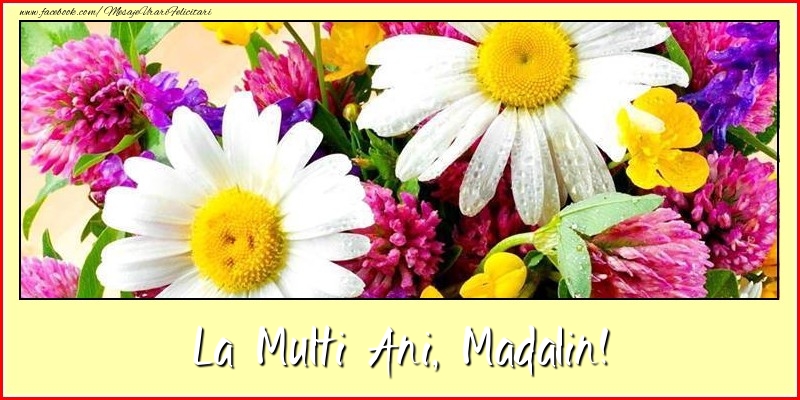  Felicitari de la multi ani - Flori | La multi ani, Madalin!
