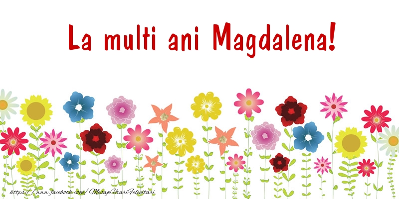 Felicitari de la multi ani - Confetti | La multi ani Magdalena!