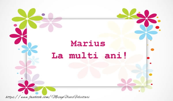  Felicitari de la multi ani - Flori | Marius La multi ani