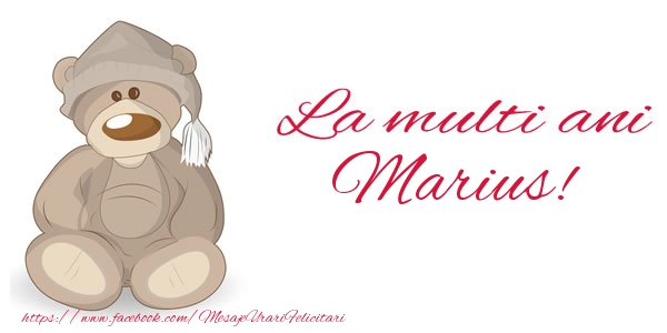 Felicitari de la multi ani - Ursuleti | La multi ani Marius!