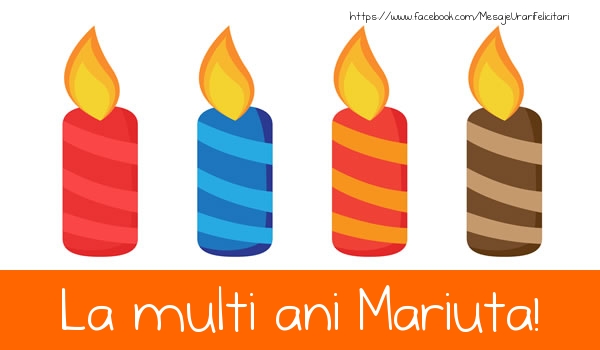  Felicitari de la multi ani - Lumanari | La multi ani Mariuta!