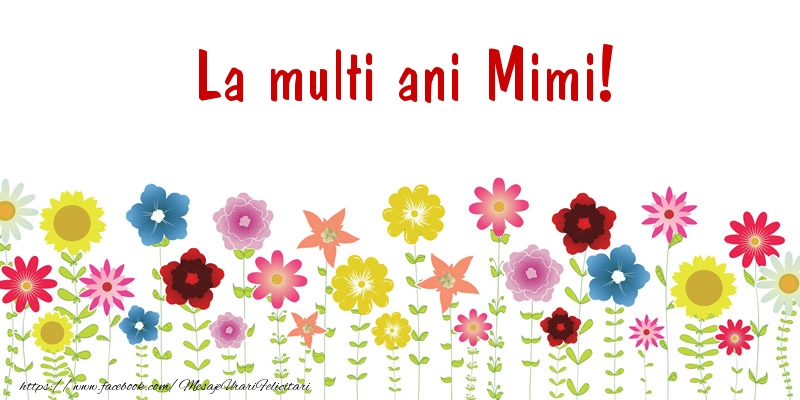 Felicitari de la multi ani - Confetti | La multi ani Mimi!