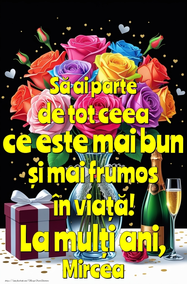 Felicitari de la multi ani - Felicitare personalizata cu nume de ziua ta