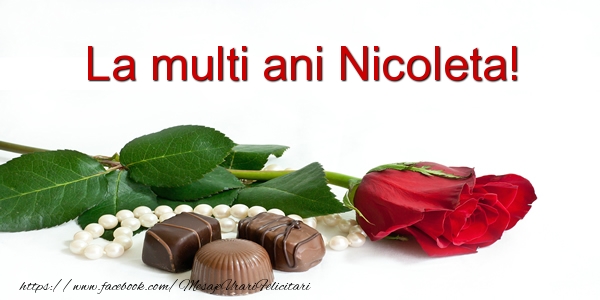  Felicitari de la multi ani - Flori | La multi ani Nicoleta!