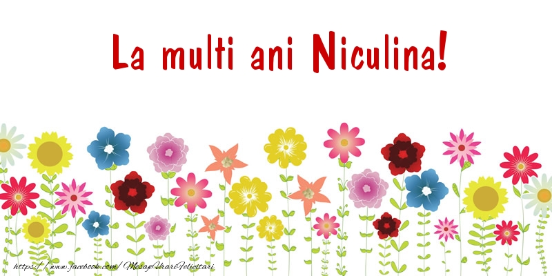 Felicitari de la multi ani - Confetti | La multi ani Niculina!