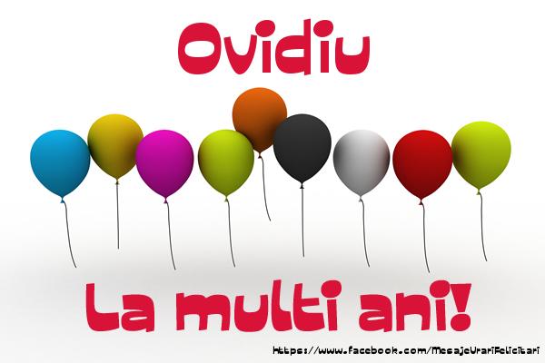  Felicitari de la multi ani - Baloane | Ovidiu La multi ani!