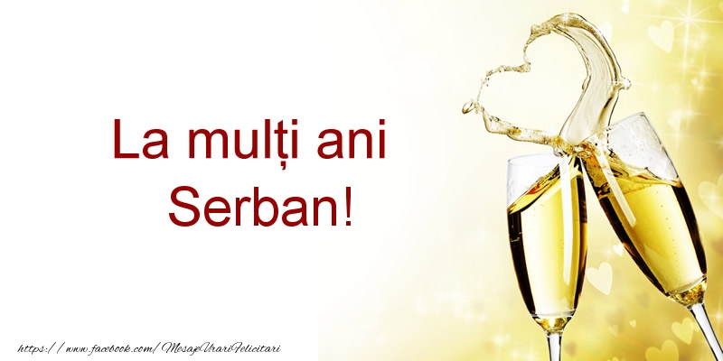  Felicitari de la multi ani - Sampanie | La multi ani Serban!