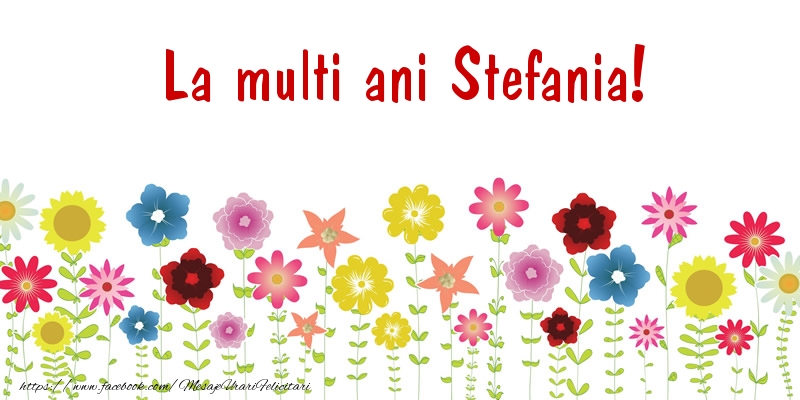 Felicitari de la multi ani - Confetti | La multi ani Stefania!