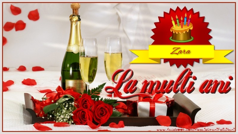 Felicitari de la multi ani - Tort & Sampanie | La multi ani, Zara