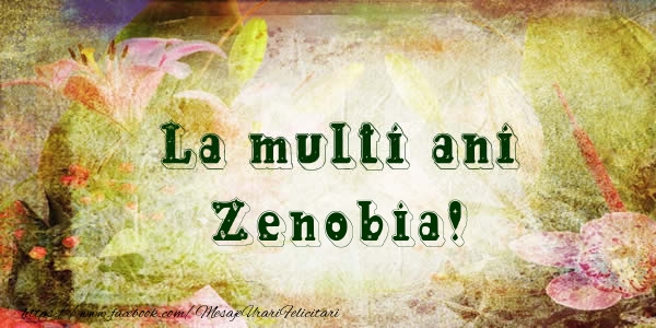  Felicitari de la multi ani - Flori | La multi ani Zenobia!