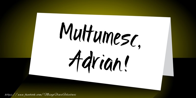  Felicitari de multumire - Mesaje | Multumesc, Adrian!