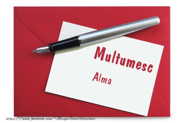 Felicitari de multumire - Mesaje | Multumesc Alma!