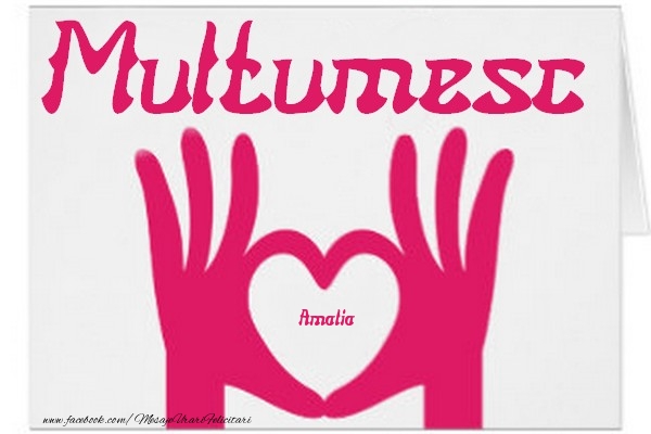  Felicitari de multumire - ❤️❤️❤️ Inimioare | Multumesc, Amalia