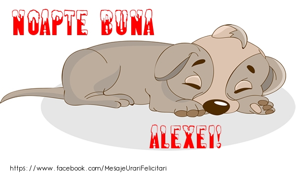  Felicitari de noapte buna - Animație | Noapte buna Alexei!