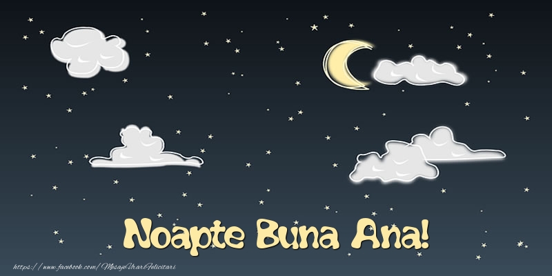  Felicitari de noapte buna - Luna & Stele | Noapte Buna Ana!