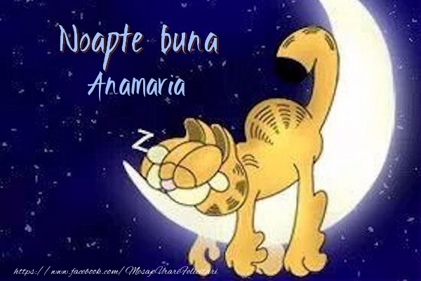 Felicitari de noapte buna - Luna & Animație | Noapte buna Anamaria
