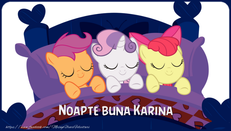  Felicitari de noapte buna - Animație | Noapte buna Karina