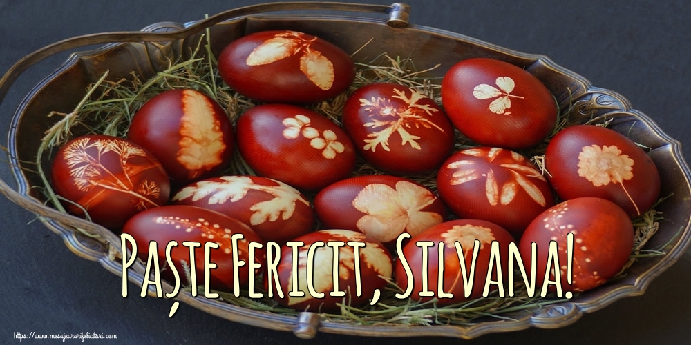  Felicitari de Paste - Oua | Paște Fericit, Silvana!