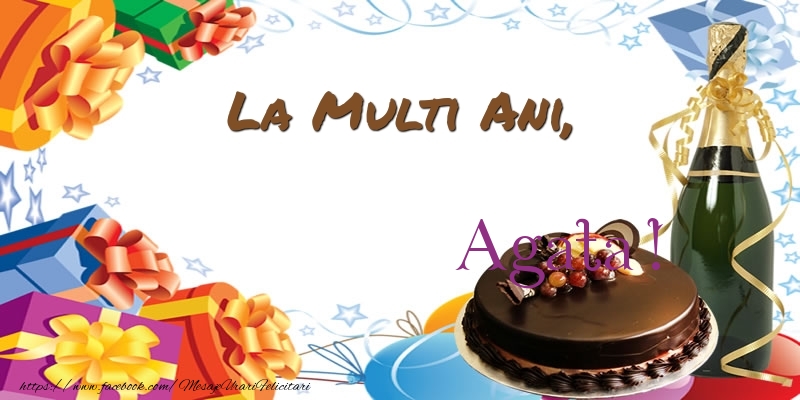 Felicitari de zi de nastere - La multi ani Agata! 30 de ani