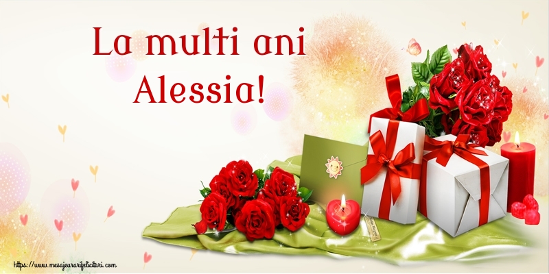 Felicitari de zi de nastere - Flori | La multi ani Alessia!