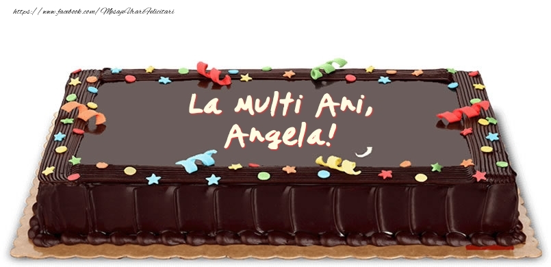  Felicitari de zi de nastere -  Tort de zi de nastere pentru Angela!