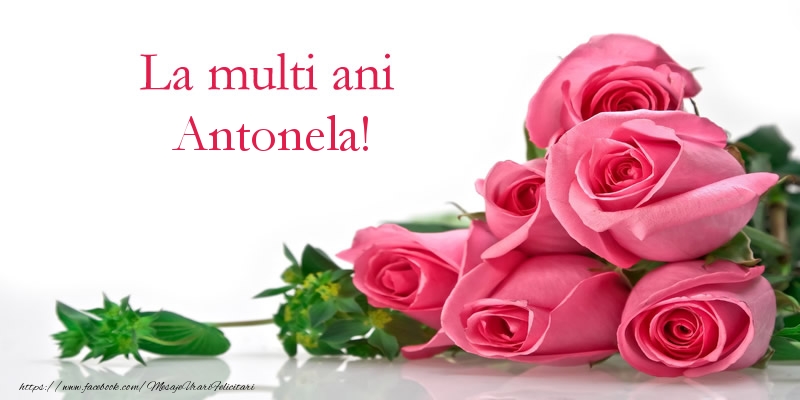  Felicitari de zi de nastere - Flori & Trandafiri | La multi ani Antonela!