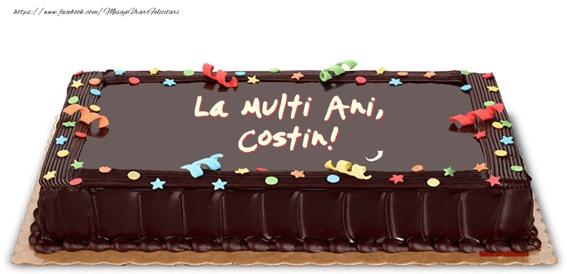  Felicitari de zi de nastere -  Tort de zi de nastere pentru Costin!