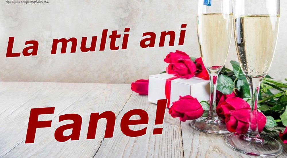  Felicitari de zi de nastere - Sampanie & Trandafiri | La multi ani Fane!