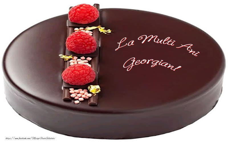  Felicitari de zi de nastere - Tort | La multi ani Georgian!