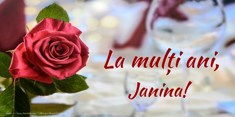  Felicitari de zi de nastere - Flori & Trandafiri | La mulți ani, Janina!
