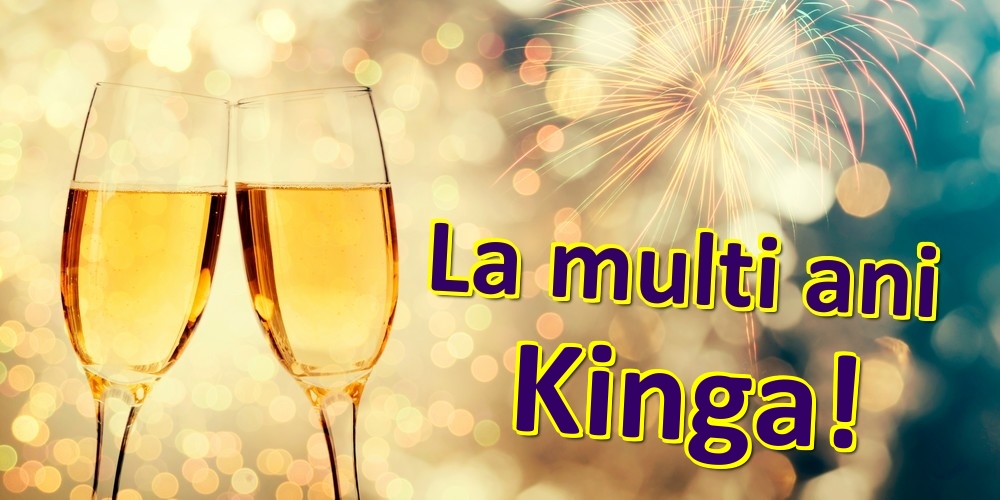  Felicitari de zi de nastere - Sampanie | La multi ani Kinga!